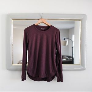 Athlete Wine Colored Top